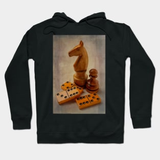 Chessmen And Dominos Hoodie